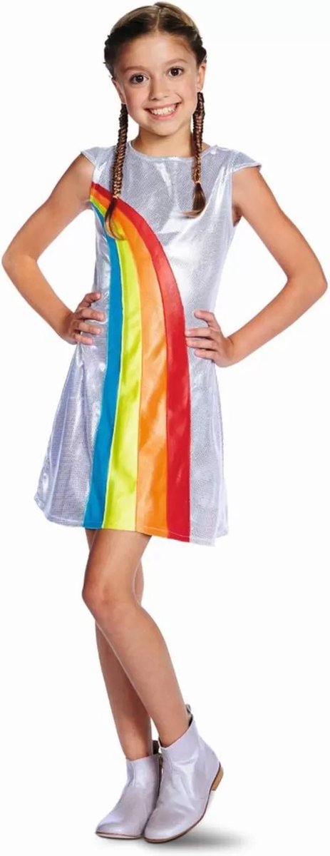 K3 regenboog jurkje hotsell