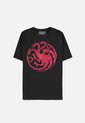 Game Of Thrones - House Targaryen - House Of The Dragon Dames T-shirt - L - Zwart