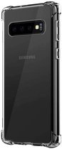 Coque Samsung Galaxy S10 - Clear Anti Shock Hybrid Armor Case Siliconen Back Cover Case Transparent