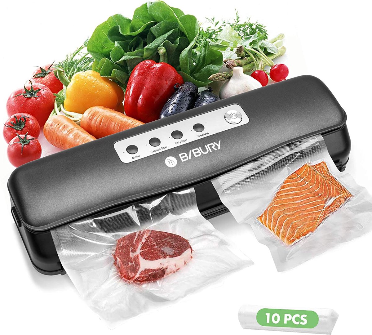 Solde d'été! Machine sous vide BIBURY Machine sous vide automatique