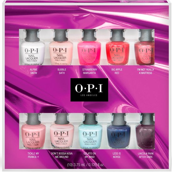 OPI Coffret Cadeau Mini Vernis à Ongles | bol.com