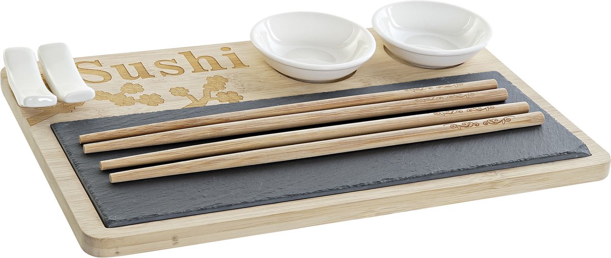 Dream-Living Bamboe sushi-set Aya 2 persoons 9 delig