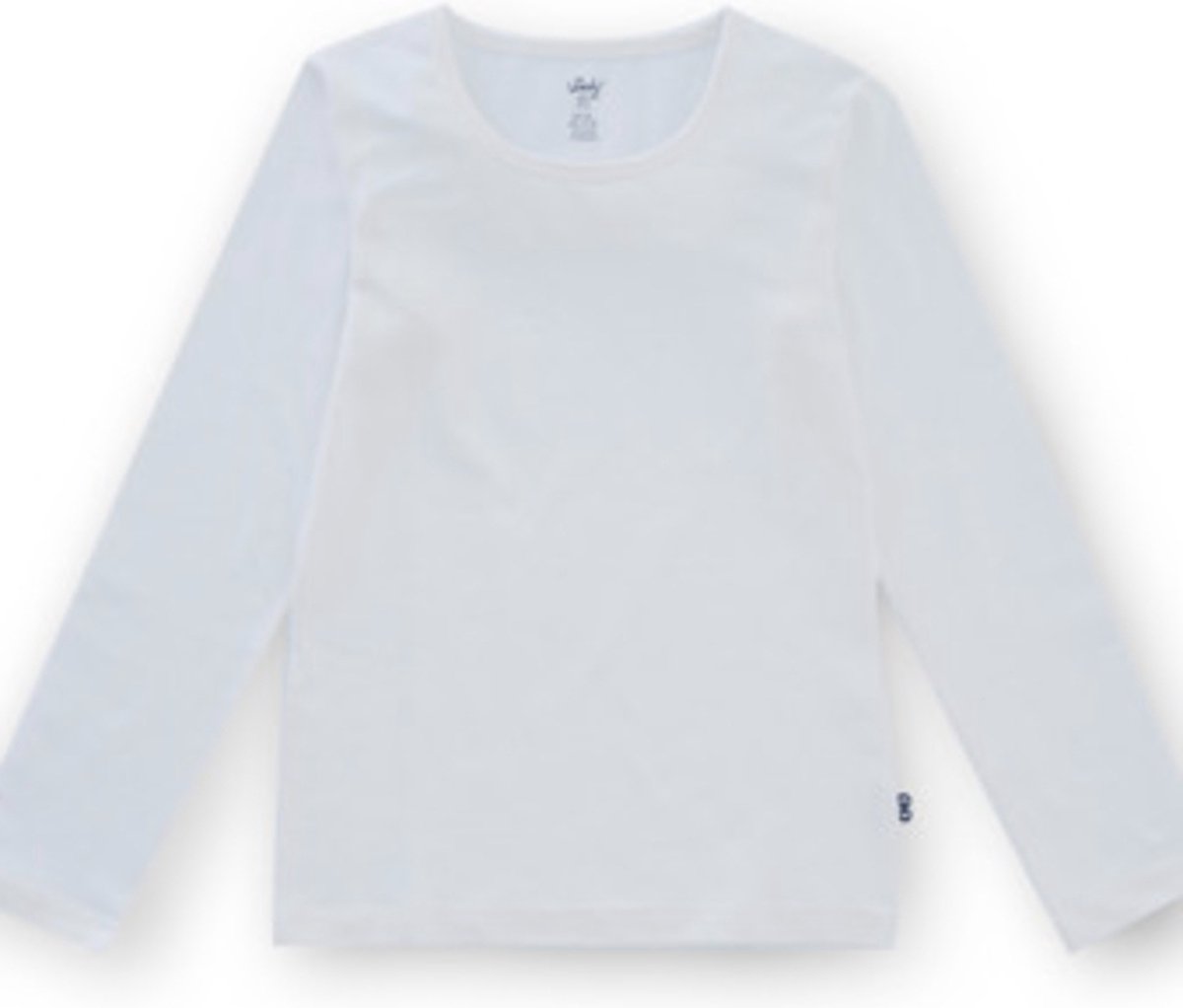 Woody Meisjes T-Shirt Lange Mouw Wit - 10 jaar