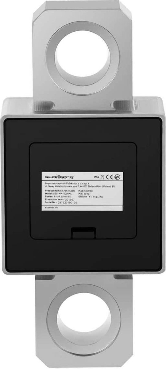 Kraanweegschaal - 1000 kg / 0,2 kg - LCD - digitaal - afstandsbediening