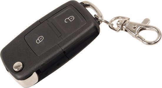 HIBEYO Klapsleutel autosleutel hoes geschikt voor Renault siliconen sleutelhoes voor Renault