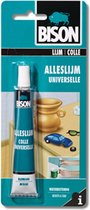 Bison Alleslijm - Knutsellijm - Transparant - Waterbestendig - 25 ml