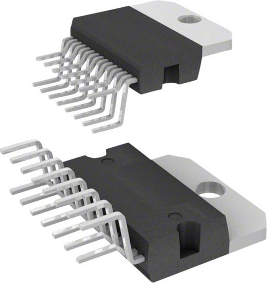 STMicroelectronics TDA7266 Lineaire IC - audio amplifier 2-kanaals (stereo) Klasse AB Multiwatt-15
