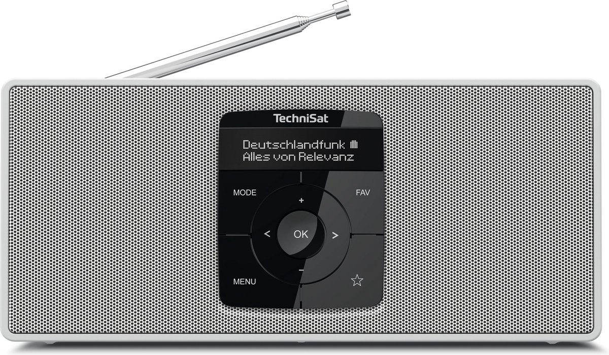 TechniSat DIGITRADIO 2 S DAB+ radio met bluetooth - Wit