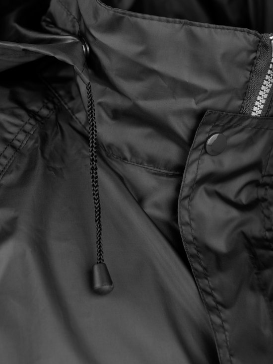 BJØRNSON Dusch Rainsuit Femme & Homme - Imperméable - Taille 2XL - Zwart