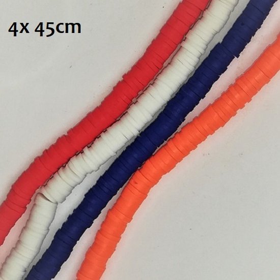 ACYUNLEI 1 streng 4x2mm natuurlijke edelsteen Heishi kralen, losse