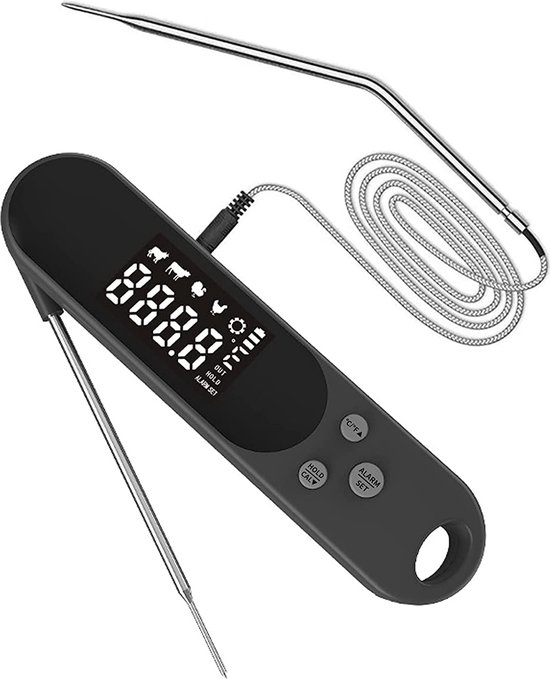 Luxe vleesthermometer Grill thermometer premium kwaliteit BBQ