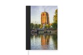 Notitieboek - Schrijfboek - Friesland - Leeuwarden - Toren - Notitieboekje klein - A5 formaat - Schrijfblok
