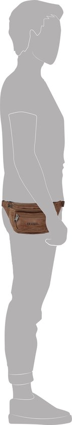 Enrico Benetti Rotterdam 66617 Sac banane - simili cuir - Camel