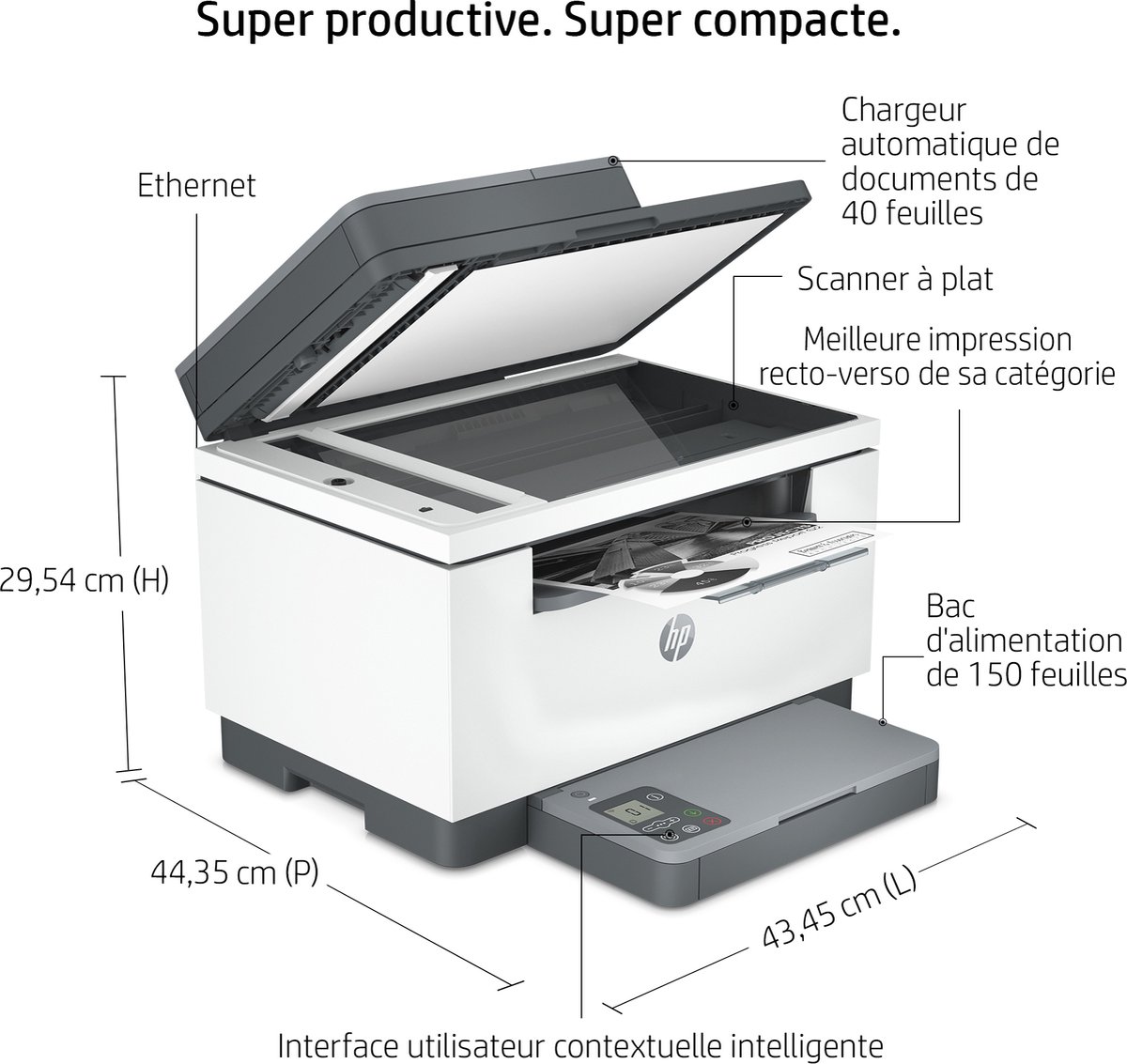 HP Laserjet M234SDN - Multifunctional Laser Printer thumbnail 6