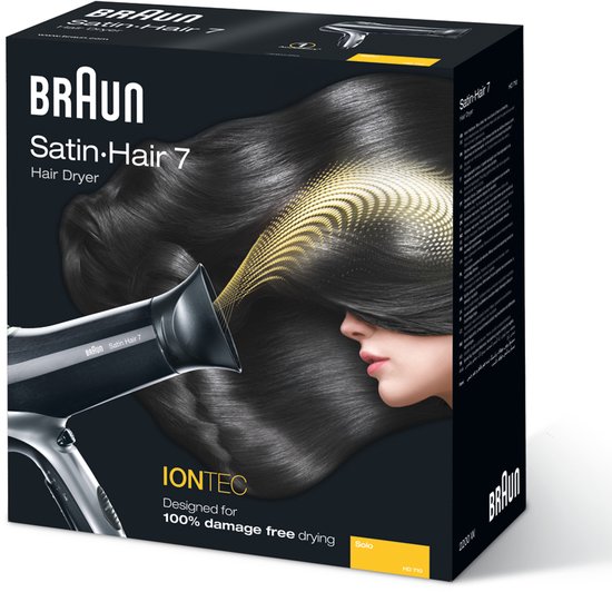 Braun Satin Hair 7 BRHD710E Föhn - 2200W - 3 temperatuurinstellingen - Coolshot