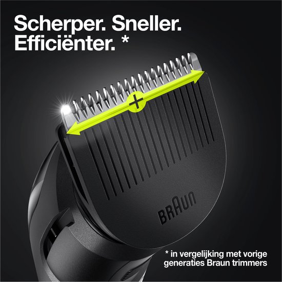 Braun Multigroomer 3 SK2300, 3-in-1 Baardtrimmer Voor Mannen, Haartrimmer, Voor Gezicht, Haar
