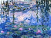 Claude Monet - Water Lilies Nympheas (1919), Waterlelies Nympheas Canvas Print