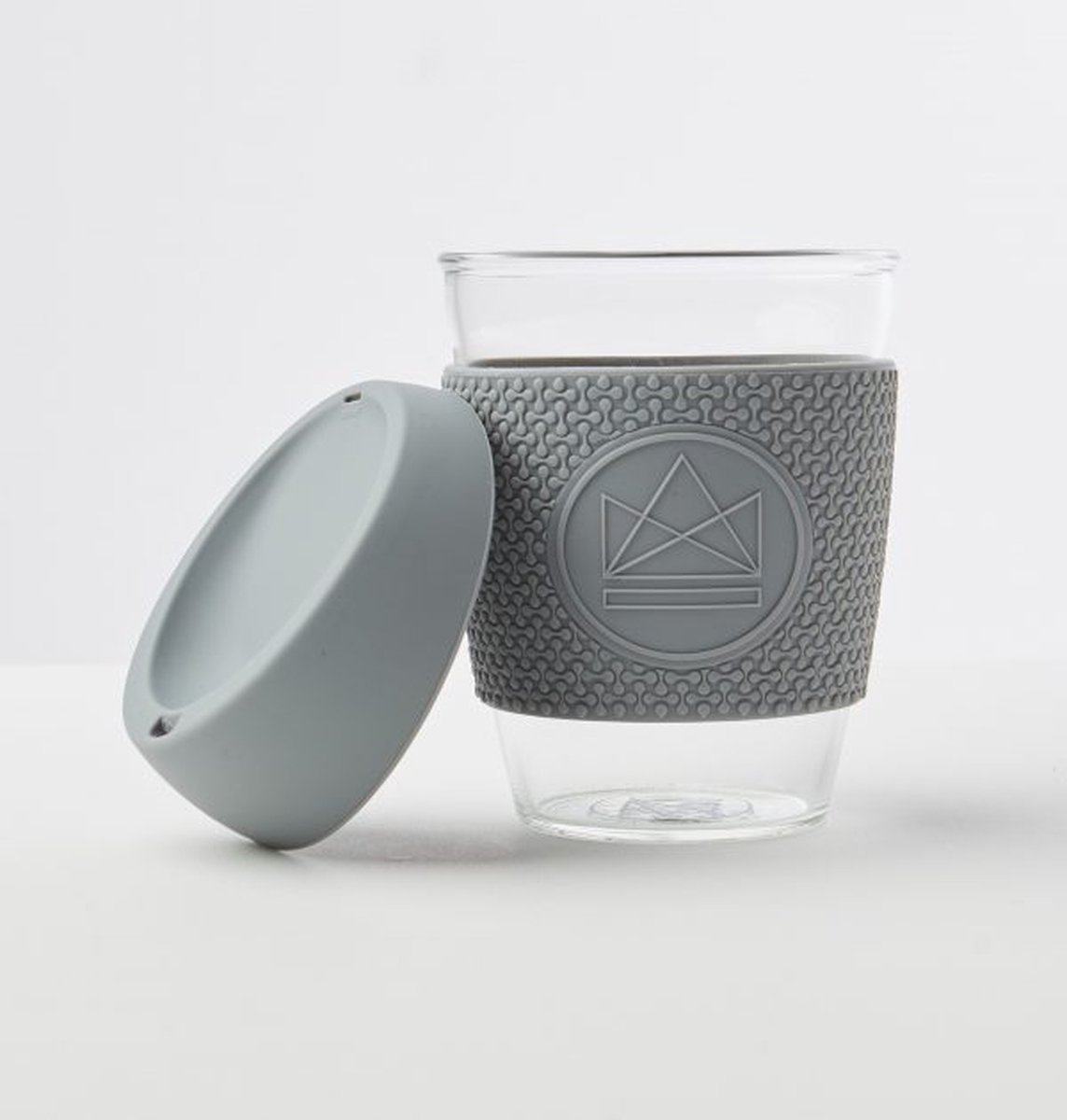 KeepCup Originele, lichtgewicht plastic herbruikbare koffiekop met spatwaterdicht Sipper Deksel - 12oz/340ml - Moonshine