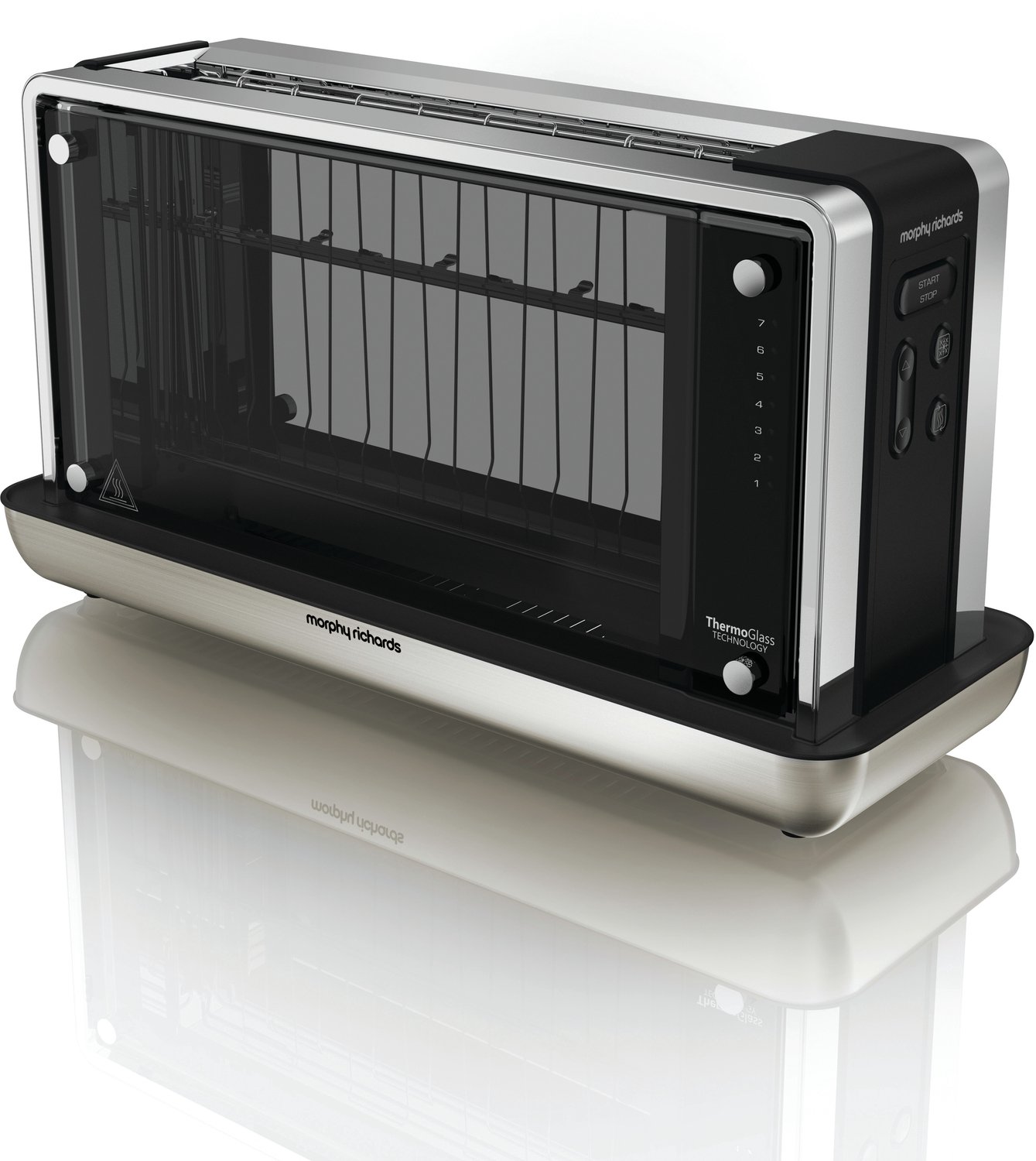 Morphy Richards Redefine - 228000EE - Broodrooster 2 sleuven - Glazen