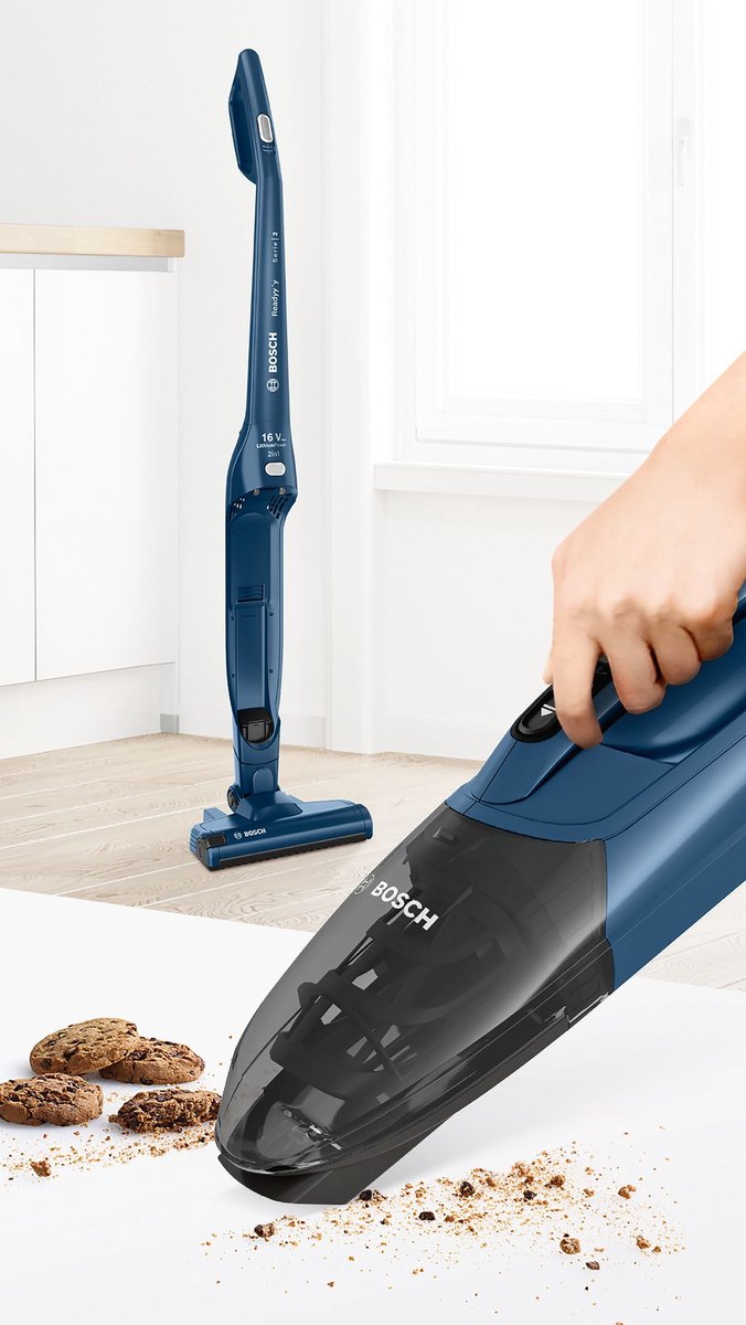 Bosch BBHF216 - dradloze steelstofzuiger - blauw – foto 6