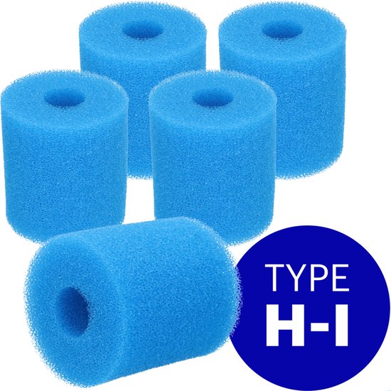 5 x filtre de piscine de type H / I réutilisable - Convient comme filtre de  piscine... | bol.com