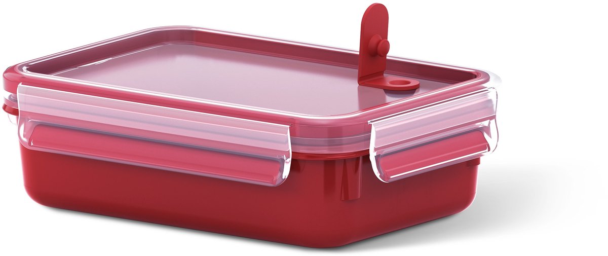EMSA CLIP & MICRO Vershouddoos - Rechthoekig - 1.2 l - Rood - Transparant - 1 stuk(s)