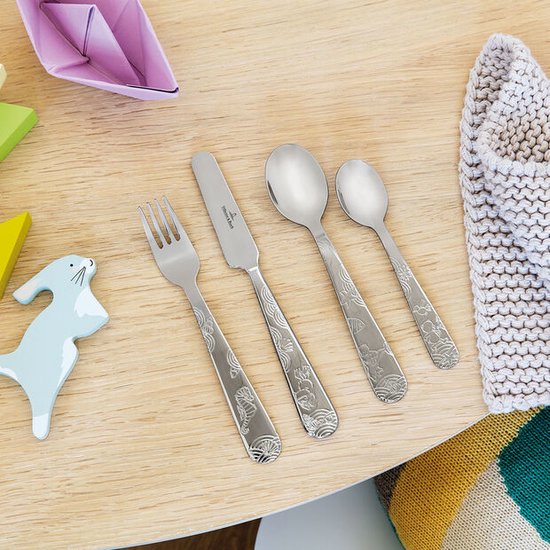 Villeroy & Boch Kinderbestekset Happy as a Bear - 4-delig van Villeroy & Boch — afbeelding 3