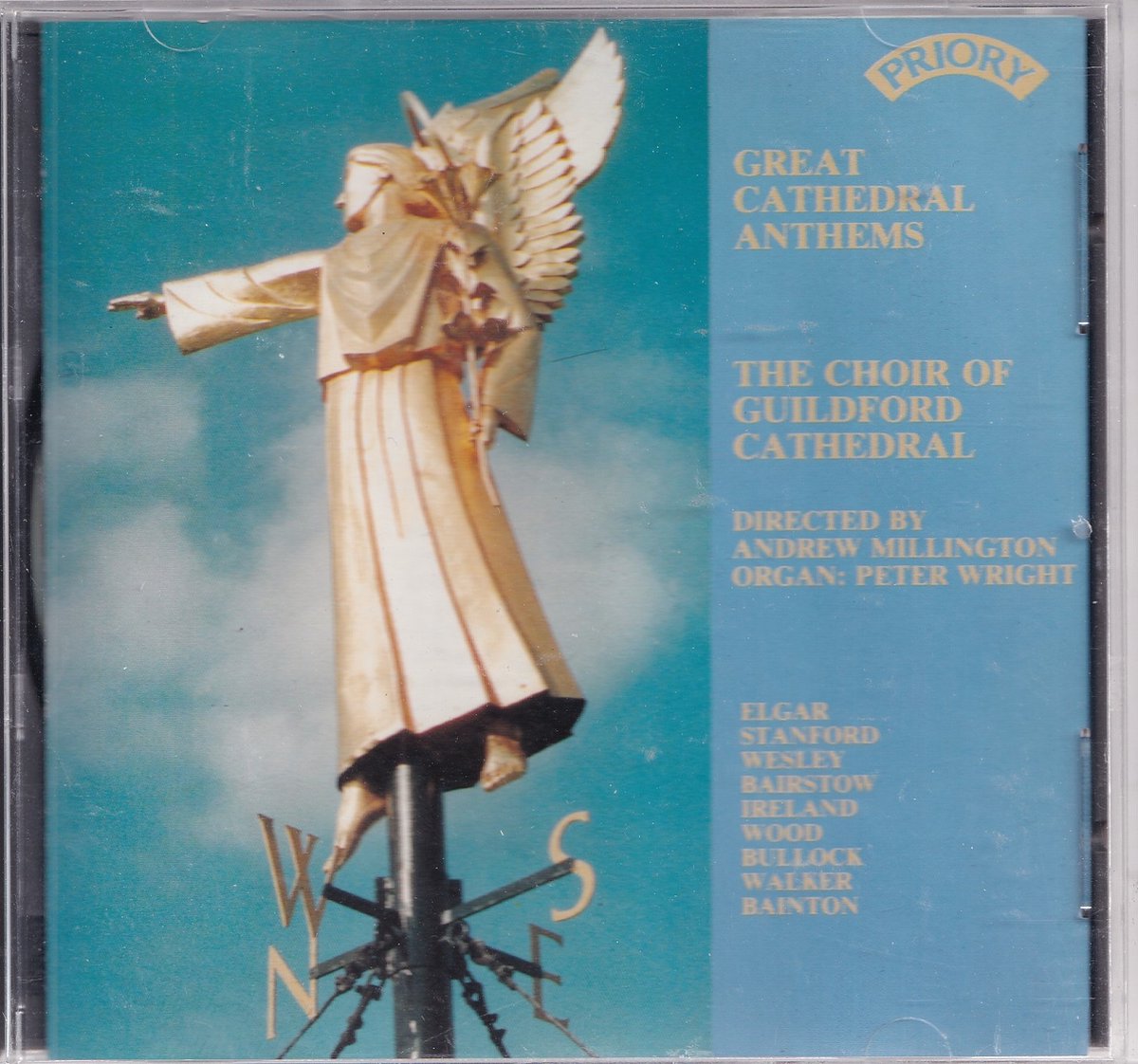 Great Cathedral Anthems - The Choir of Guildford Cathedral directed by Andrew Millington; Peter Wright bespeelt het orgel