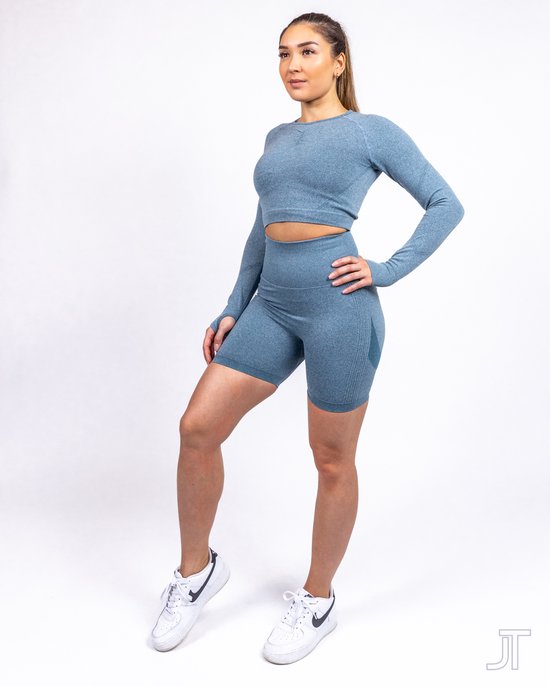 Shape Sport Long Sleeve Cropped Top 