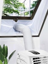 SKAJ - Universele Raamafdichting set voor Mobiele Airco - Airlock - Ook tegen insecten - deur of raam tot 400cm