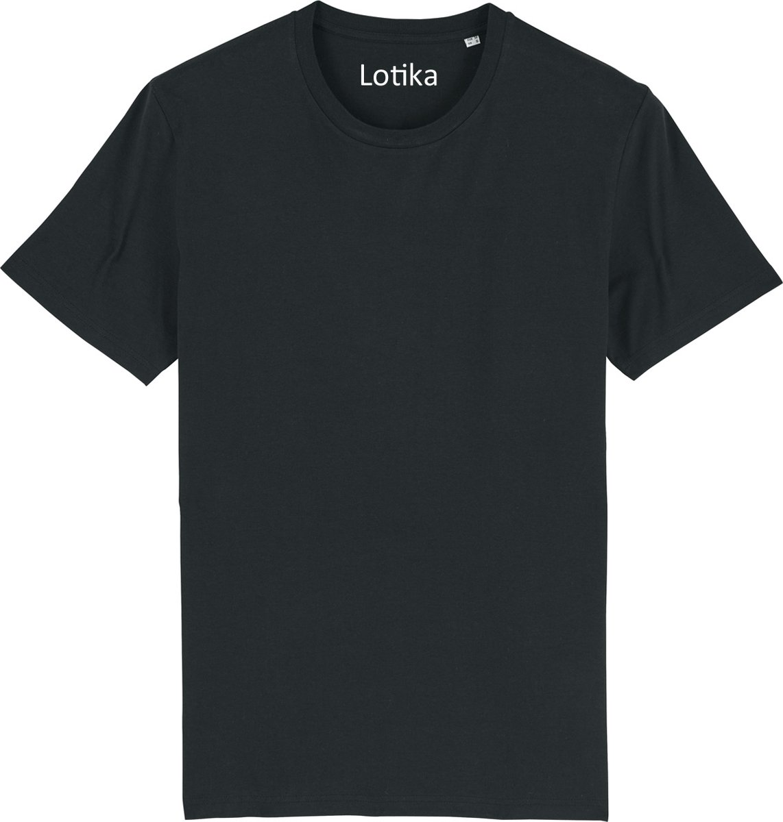 Lotika Daan T-shirt biologisch katoen black