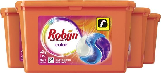 Robijn Color 3 in 1 Wascapsules