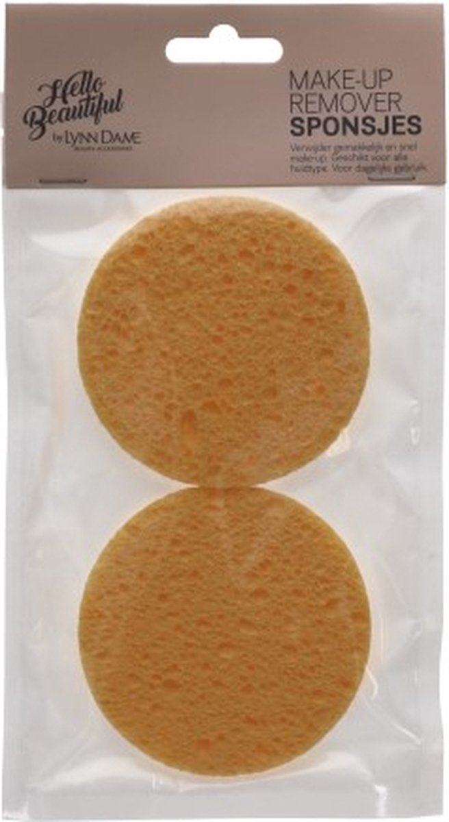 Make Up Sponsjes Grof Rond Wasbaar 2 stuks bol