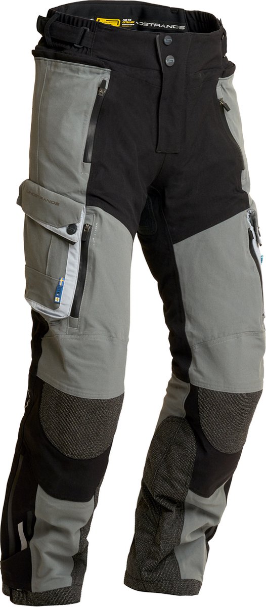 Lindstrands Sunne Grey Black Pants 48