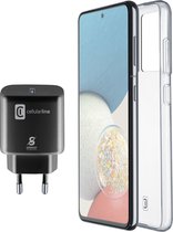 Cellularline - Samsung Galaxy A53 5G, Starter Kit Lader + Hoesje