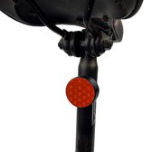 Réflecteur de vélo Airtag - Support de vélo adapté pour Apple Airtag - Réflecteur pour Airtag - Support de vélo Apple Airtag - Accessoire - Antivol - Réflecteur Rouge Vélo