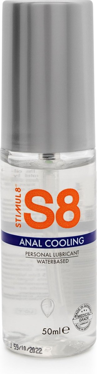 Goedkoopste STIMUL8 - S8 WATER-BASED ANAL LUBRICANT EF. COLD 50ML