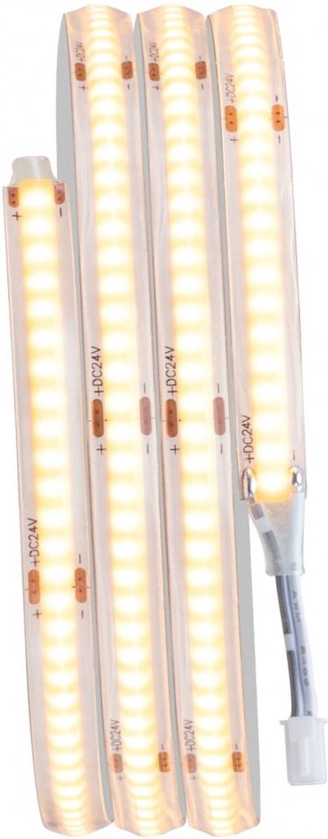 Paulmann 78424 LumiTiles LED COB Slim Strip Set 1m incl. 1x3 W Warm Wit Spatwaterdichte Kunststof Lichtstrip 2700 K