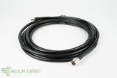 Helium Expert ® 3 Meter Low Loss LMR240 kabel - RP-SMA naar N-Male