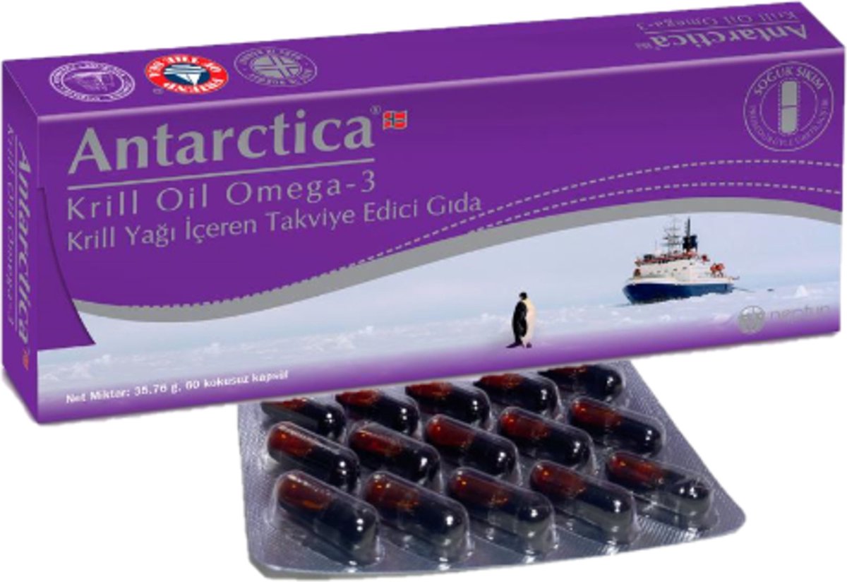 Neptune Antartica Krill Oil 60 capsules