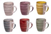 Tasses à café (6 pièces) | Coloré | Tasses de café