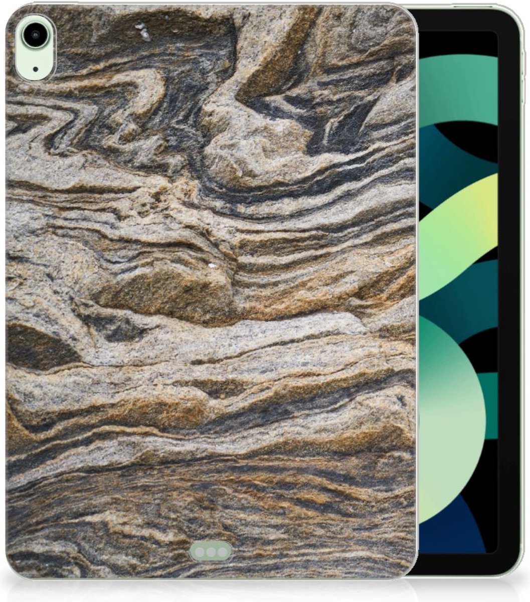 Back Cover voor iPad Air (2020/2022) 10.9 inch Tablet Back Cover Steen