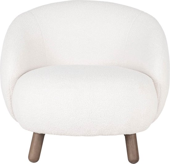 Fauteuil Torvi Wit Teddy