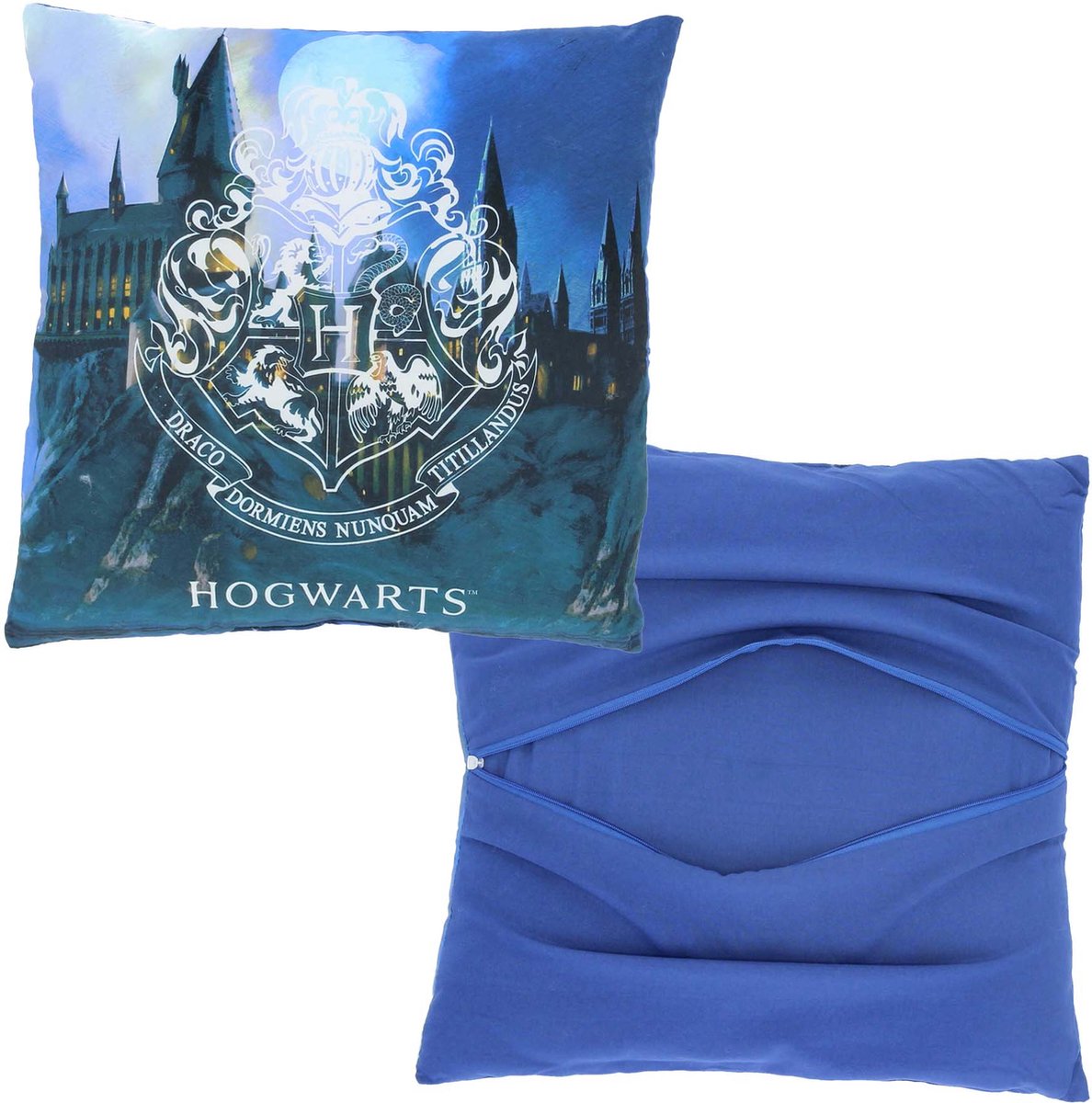 Sierkussen - Warner Bros. Kussen Harry Potter 40 X 40 Cm Polyester Blauw