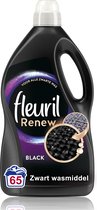 Fleuril Renew Zwart - Vloeibaar Wasmiddel - Voordeelverpakking - 65 wasbeurten