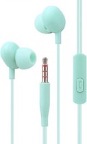 Fontastic 255472 In-Ear Headset - Oordopjes met microfoon - Mintgroen