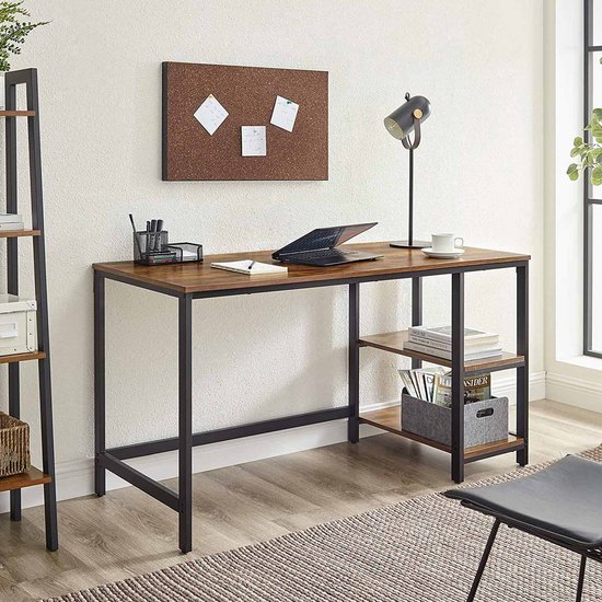 Hoppa! Bureau d'ordinateur, bureau d'écriture 55", avec 2 tablettes