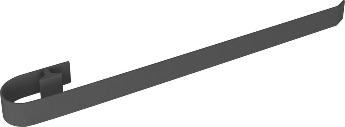 Eastbrook- Tunstall verticaal Handdoekhanger mat antraciet 63cm