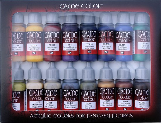 Game Color: Introduction Paint Set (16)