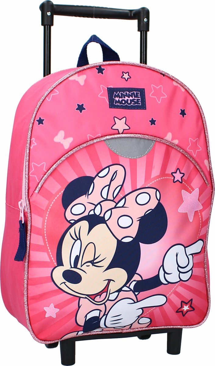 Disney Trolley Rugzak Minnie Mouse 9,1 Liter Softcase Roze